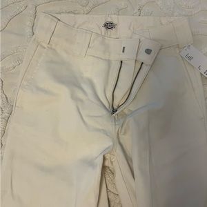 Dickies white wide leg pants